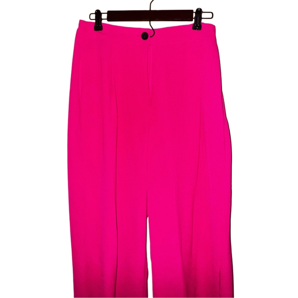 NWT - DKNY Women’s High Rise Wide Leg Satin Pants - Picture 5 of 8